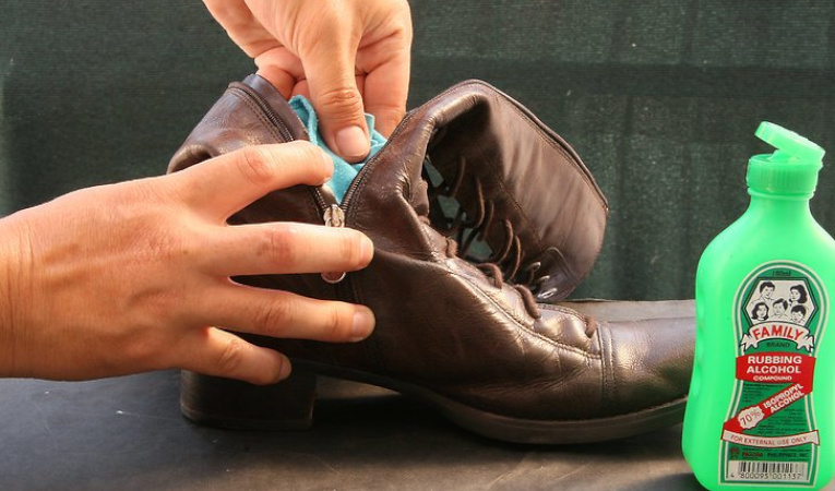 Обработка обуви уксусом