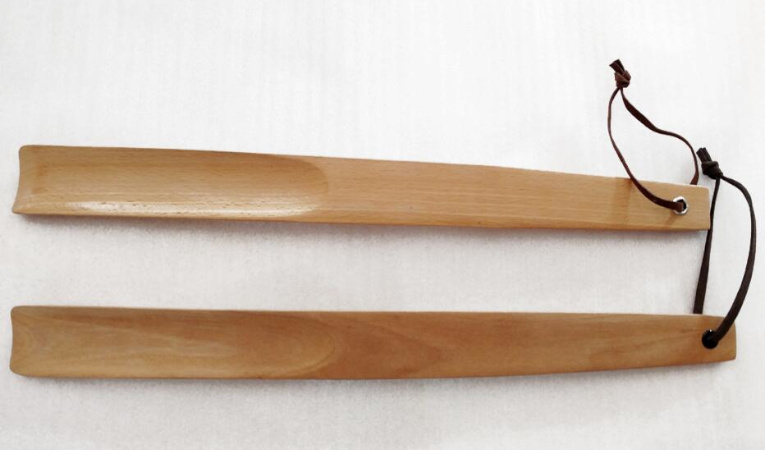 Деревянный рожок для обуви